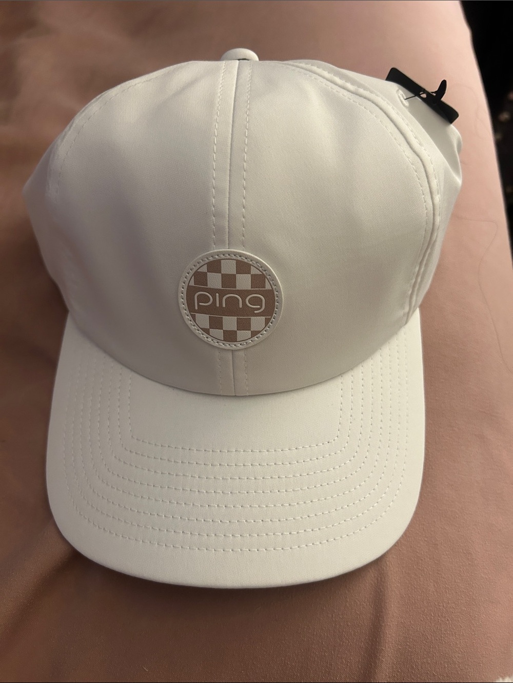 Ping White cap
